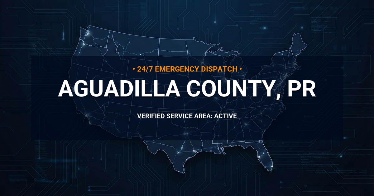 Emergency Plumbing Dispatch Map for Aguadilla County Plumbing Logistics
