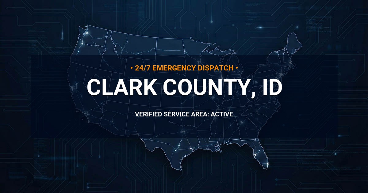 Emergency Plumbing Dispatch Map for Clark County Plumbing Logistics
