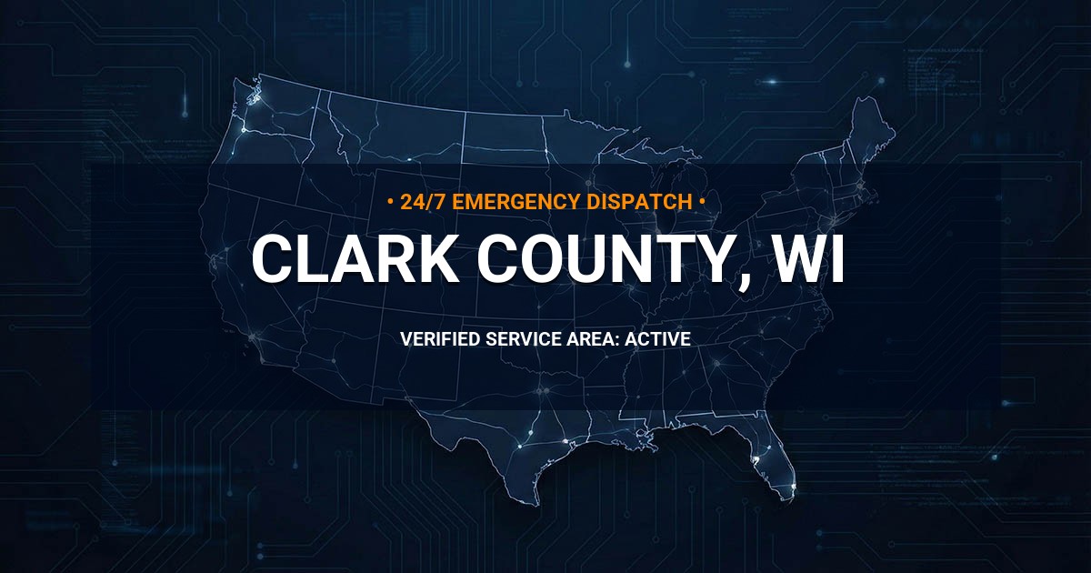 Emergency Plumbing Dispatch Map for Clark County Plumbing Logistics