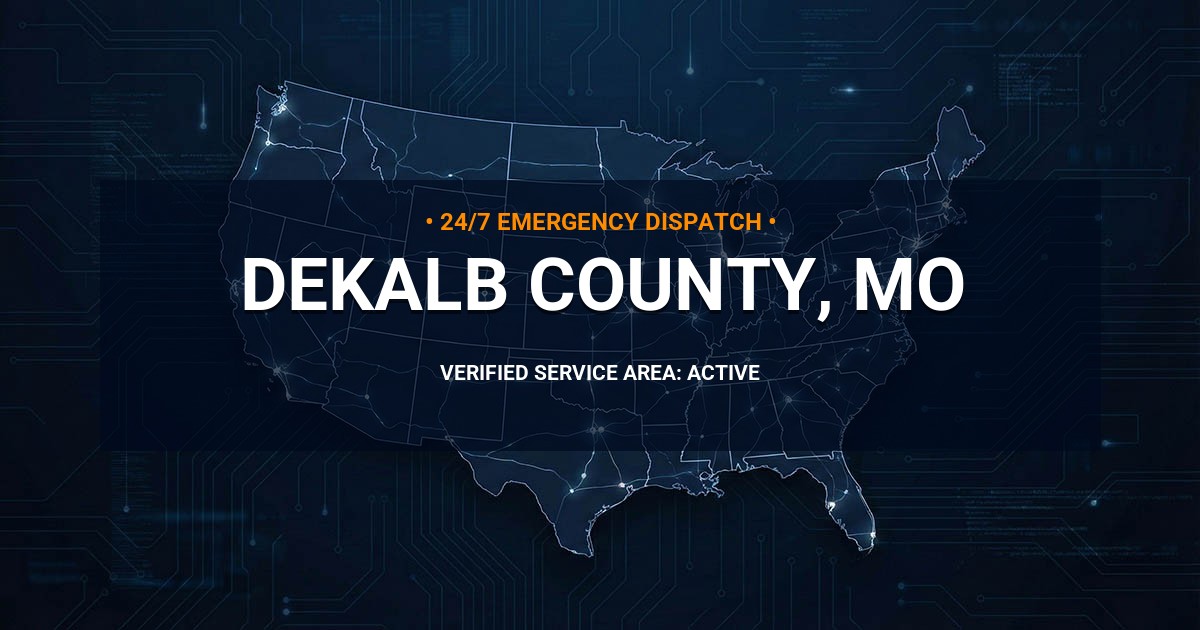 Emergency Plumbing Dispatch Map for DeKalb County Plumbing Logistics