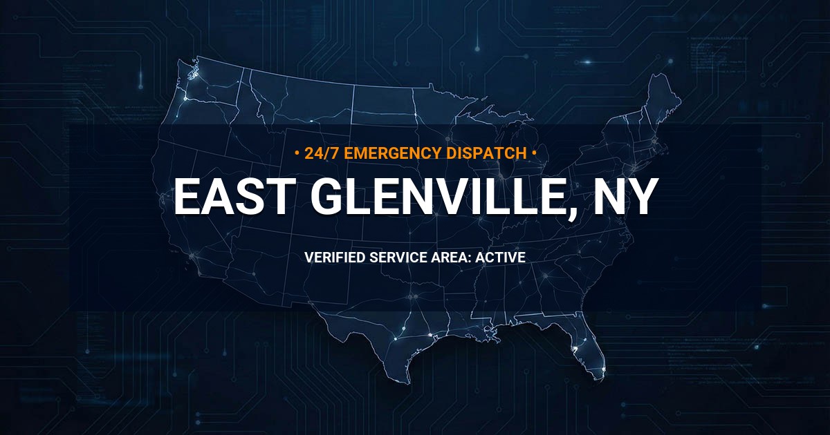Emergency Plumbing Dispatch Map for Plumbing Services: East Glenville, NY