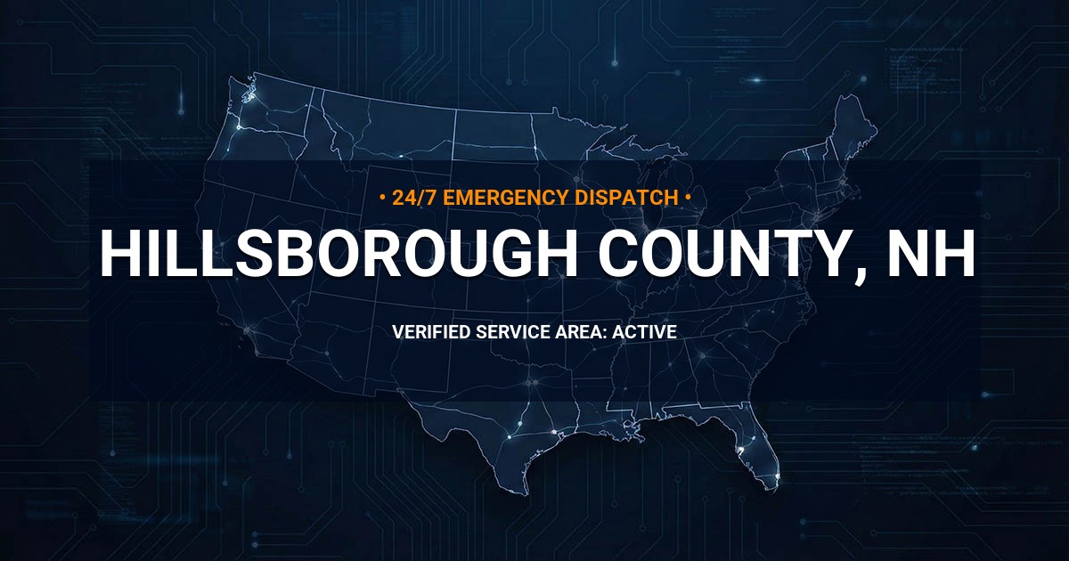 Emergency Plumbing Dispatch Map for Hillsborough County Plumbing Logistics