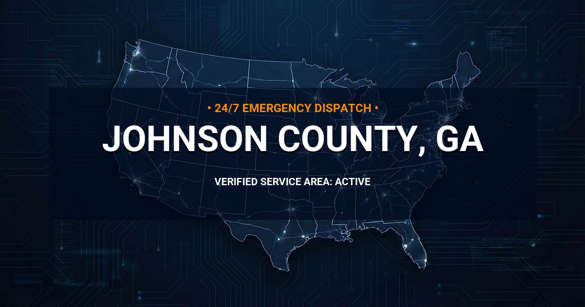 Emergency Plumbing Dispatch Map for Johnson County Plumbing Logistics