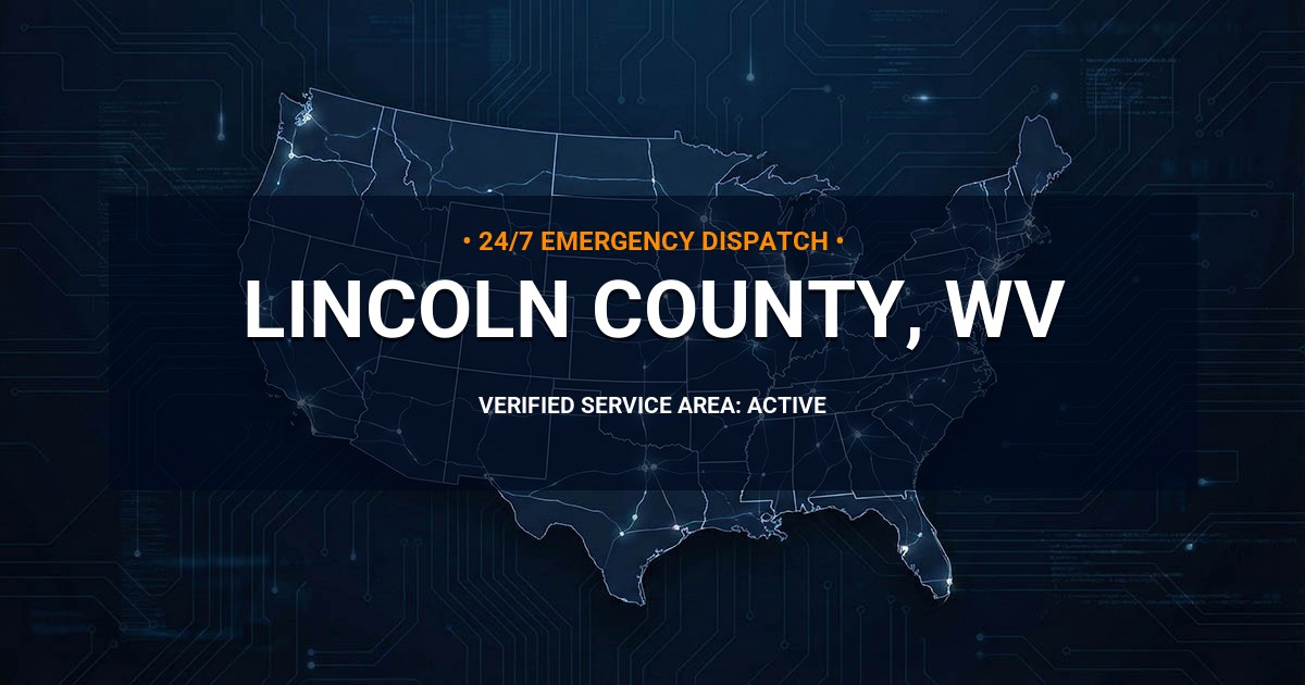 Emergency Plumbing Dispatch Map for Lincoln County Plumbing Logistics