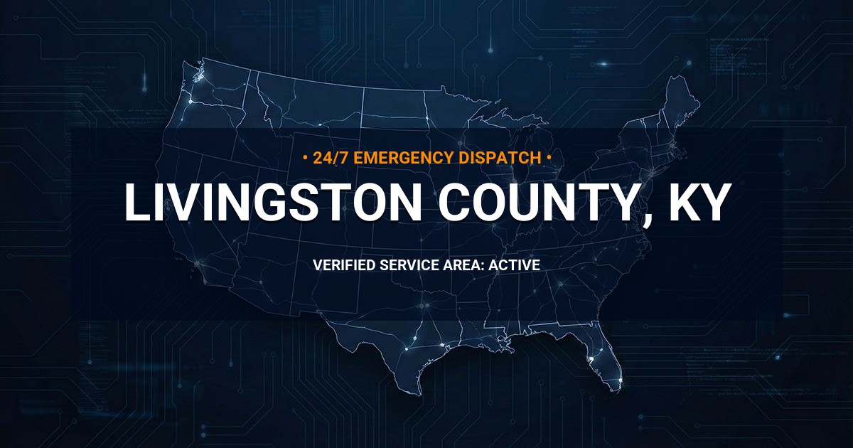Emergency Plumbing Dispatch Map for Livingston County Plumbing Logistics