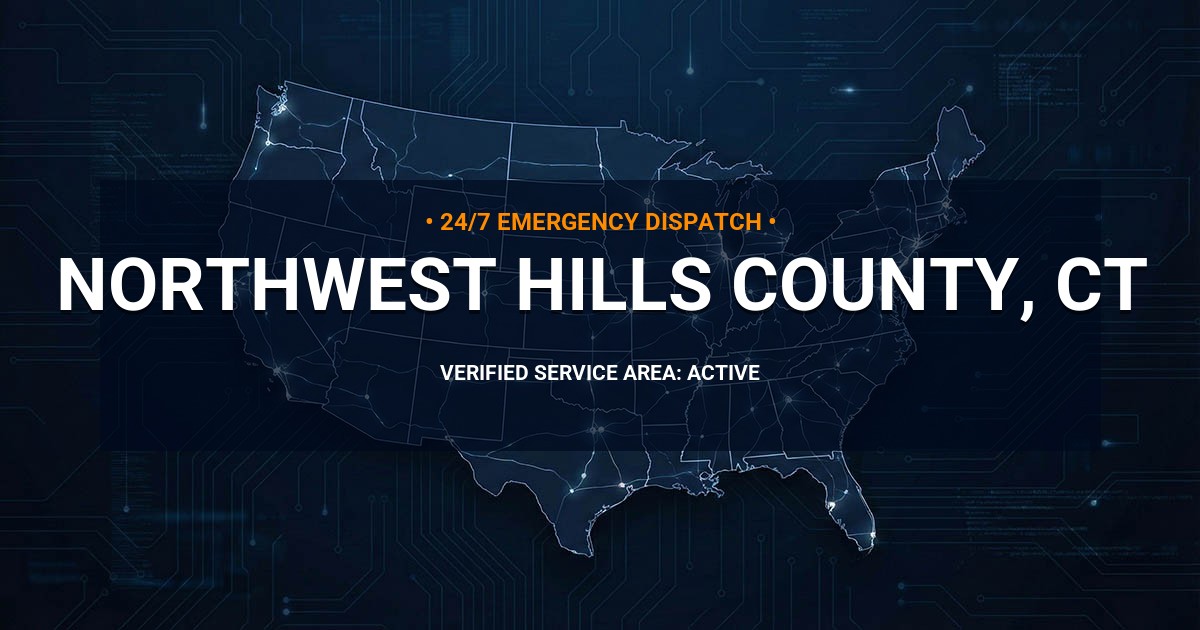 Emergency Plumbing Dispatch Map for Northwest Hills County Plumbing Logistics