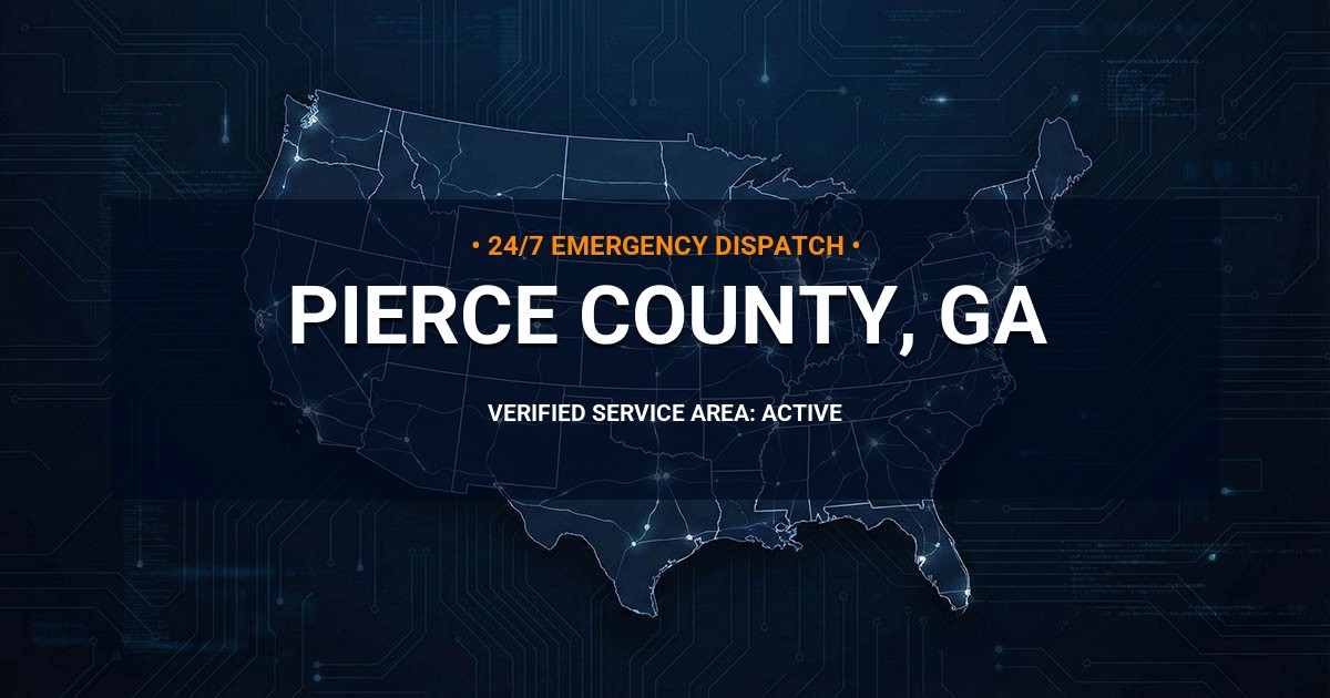 Emergency Plumbing Dispatch Map for Pierce County Plumbing Logistics