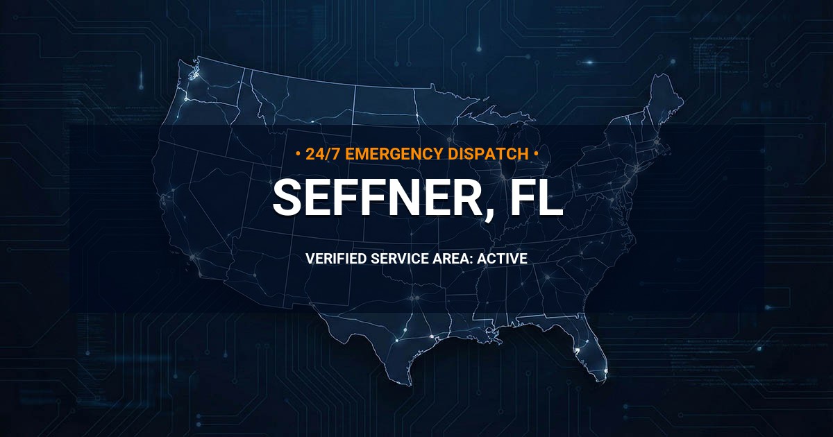 Emergency Plumbing Dispatch Map for Plumbing Services: Seffner, FL